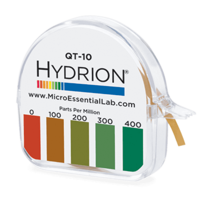 Hydrion pH and Sanitiser Test Kit Complete Hygiene Services